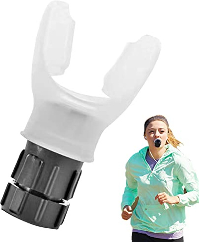 Atemtrainer Für Lunge, Lungentrainer Sport Atemtrainer, Tragbares Atem Fitness Übungsgerät, Ausdauertrainingsgerät Mit Einstellbaren Widerständen Zur Verbesserung Der Lungenkap ität