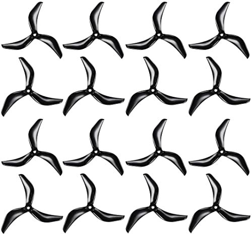 XYWHPGV RC Propeller 5043 5x4.3 Zoll CW CCW 3-Vane für FPV Frame Quadcopter Schwarz 8 Paar(242b5 359b1 4958a fdc8e 925d0 2538b