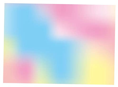 minkissy 10 Stück Farbverlaufspapier – Übergroßes Party-geschenkpapier – Festliche Verpackungen Für Geburtstag Hochzeit – 70 X 50 Cm