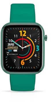 TECHMADE SMARTWATCH TM-HAVA-GR con Cardio - Verde
