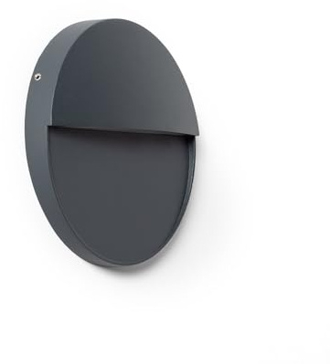 LEDKIA LED Wandeinbauleuchte Außen 6.5W CCT Wählbar Aluminium Oberfläche Ru