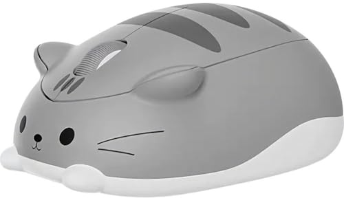 Ymxygz Trådlös mus söt kattformad datormus bärbar USB-mus trådlös mus för PC bärbar dator notebook barn flicka present