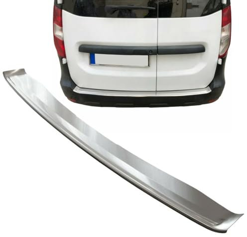 Protection pare-chocs Dacia Dokker - à partir de 2012+ acier inoxydable chromé protection pour bord de coffre de chargement