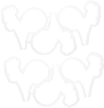 TOYANDONA 2pièces Moules à Chocolat Silicone Forme Coq Pour Bonbons Gâteaux Biscuits Chocolats Fromages Sucettes