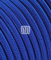 Merlotti Câble électrique Rond H03VV-F 2 x 0,75, Bleu, 20308
