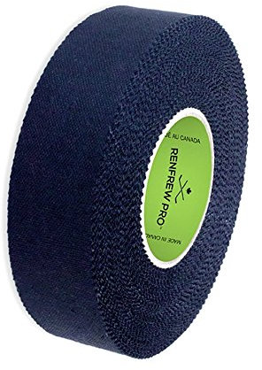 Renfrew 5X Schlägertape Pro Cloth Hockey Tape schwarz 24mm f. Eishockey, je 45m