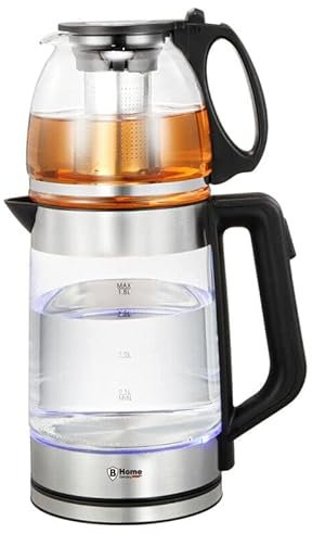 Samovar Sin-17 Bouilloire électrique avec théière en verre 1,8 l