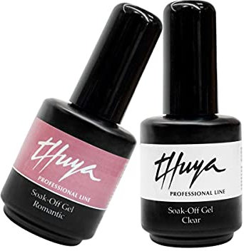 THUYA SOAK-Off Gel Romantic 14 ML Noir