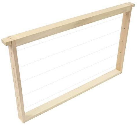 10x Dadant US Brutraum Rähmchen 285 mm (modifiziert) für Imkerei Bienen