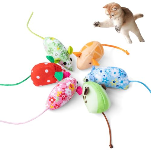 Kito Lee Jouets à l'herbe à Chat (Souris à l'herbe à Chat)