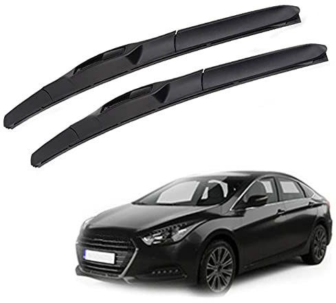 NINAI Car Front Windshield Wiper Blades for Hyundai I40 2011-2020, Windscreen Wiper Blades Wiper Arm Brushes Cutter Window Wiper Wipers Accessories