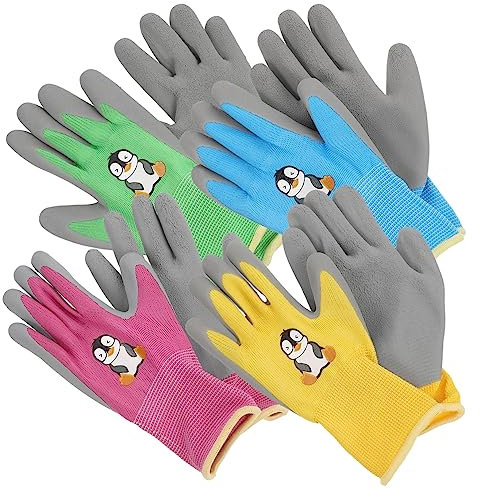Milisten 4paare Schnittschutzhandschuhe Für Gartenarbeit Pflanzhandschuhe Zum Unkrautjäten Bequeme Outdoorhandschuhe Mit Atmungsaktivem Design Arbeitshandschuhe Zum Schutz Vor