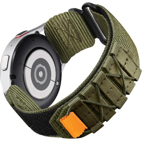 Nixiamy Bracelet de Montre en Nylon à Dégagement Rapide 20mm 22mm Bracelet Nylon de sport en nylon super robuste Bracelets de Montres Militaires pour Homme Le Grand Poignet