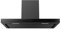 electriQ 90cm Slimline Cooker Hood with Touch Controls and High Extraction Rate - Black