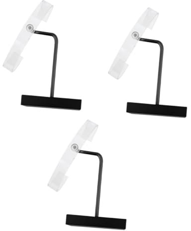 CONGARTENO 3stücke C-förmiger Metall-basis-uhrenständer Aus Transparentem Acryl Stilvolles Display Für Armbanduhren Und Armbänder Präsentation Ihrer Schmuckstücke