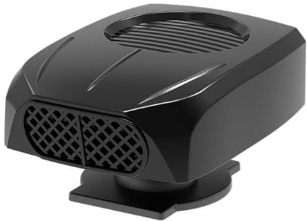 Sbrinatore per riscaldamento auto, sbrinatore per parabrezza, con rotazione multi-angolo, riscaldamento e raffreddamento 2 in 1, rapido sbrinamento, riscaldamento auto per tutte le auto
