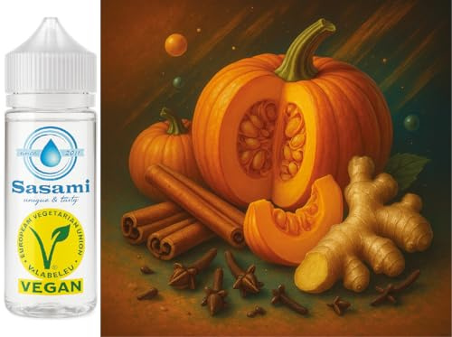 Autumn Ember - citrouille cannelle gingembre clou de girofle arôme concentré - Vegan - Sasami - 100 ml