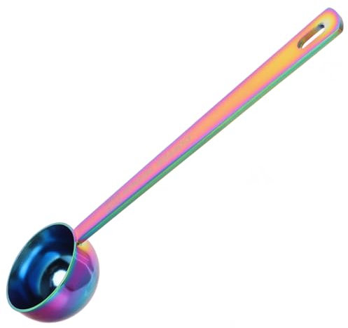 Cabilock Cuchara Para Leche Polvo Mango Acero Inoxidable Medidora De Café Té Multifuncional Elegante