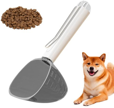 Taza medidora de comida para gatos | Medición creativa de alimentos para