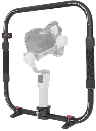 Dual Ring Grip RING-M for DJI RS 4/3 Mini Gimbals | Handheld Ring Gimbal Accessory Compatible with DJI RS4 Mini, RS3 Mini, RS2 Pro, RS3 Pro and RS4 Pro