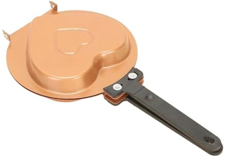 SZLIFE Padella Bifacciale con Manico Resistente Al Calore, Antiaderente, Uova, Frittate, Ristoranti E Bar, a forma di cuore