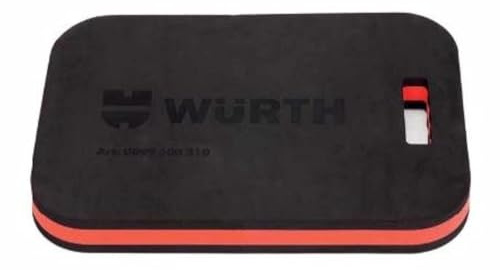 Würth Genouillère Special protection du genou Tapis de Sol Coussin de genoux Siège + Tapis + Coussin Neuf | Repose-Genoux d'Atelier, Étanche et Robuste, Idéal Mécanicien, Plombier, Jardinier, Carreleur