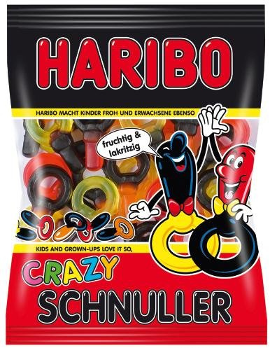 Haribo Crazy Schnuller, 20er Pack (20x 200 g Beutel)