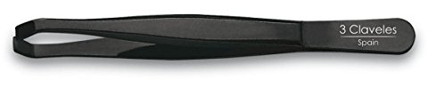 3 Claveles 12247 Pinza Depilar, Cangrejo de 9 cm