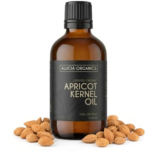 Alucia Organics Olio di nocciolo di Albicocca (Apricot Kernel Oil) Certificato Organico 100ml