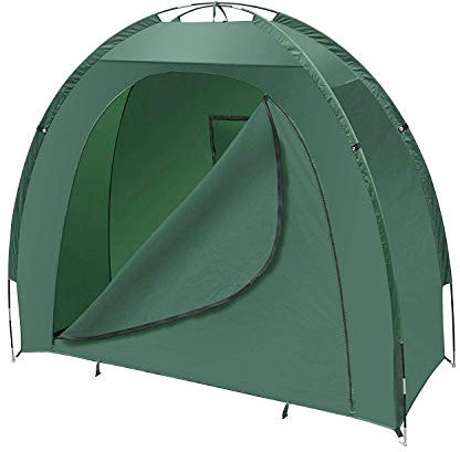TekBox Green Bicycle Bike Storage Protective Cover Tent Shed Garden Outdoor Shelter (Domed)