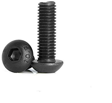 10.9 hochfeste Flachkopfschrauben, Sechskantschrauben mit rundem Kopf, Schrauben M2 * 4-M2.5 * 16-M2,5 * 10 【20 Tabletten】