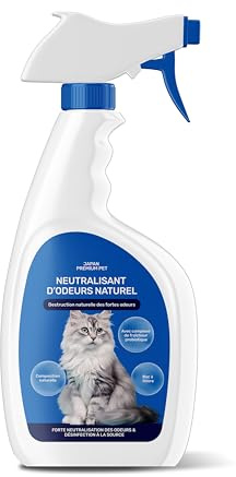 Cat Urine Odour Remover | Odour Eliminator With Green Tea Extract | 270 ml | Odour Eliminator for Carpets, Walls & Furniture, Made of Tea Catechin & Wormwood Extract, Pet Safe Formula