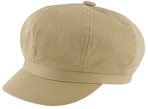 MK MATT KEELY Schirmmütze Damen Baskenmütze Newsboy Barett Cap Damen Ballonmütze mit Visier für Vier Jahreszeiten