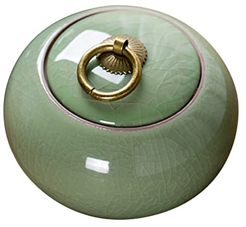 Keramik-Vorratsdose für Lebensmittel luftdicht mit Deckel aus Aufbewahrung von Teedosen Aufbewahrungsbehälter für Lebensmittel in der Küche für Kaffee Tee Gewürze