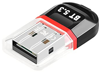 Plug & Play 5.3 Bluetooth EDR adaptador receptor dongle para PC computadora de escritorio portátil, transferencia inalámbrica