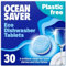 OceanSaver Eco-Friendly Dishwasher Tablets - Pack of 30 | Non-Toxic & Plastic-Free Dish Washing Tablets for Sustainable Cleaning | All in One Plant-Based Dishwasher Salt & Rinse Aid for Tough Stains