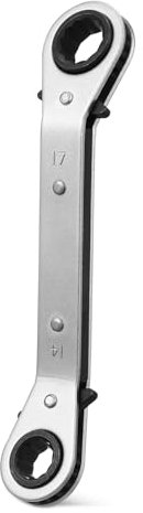 jojofuny Double-Ended Ratchet Wrench Socket Ratchet Handle Spanner Car Repairing Tool