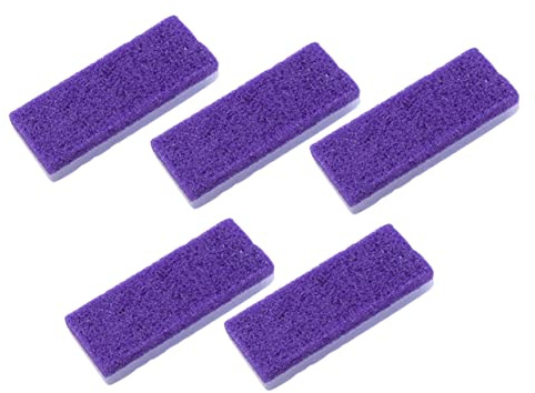 DRESSOOS 5stücke Teiliges Fußpflege Doppelseitigen Pu-bimssteinen Ergonomisch Gestaltete Hornhautentferner Schonendes Peeling Für Abgestorbene Haut Und Glatte Füße Für Zuhause Und Salon