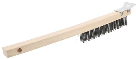 TOBBOMEY Pizza Stone Cleaning Tool Sturdy Brush Paint for Pizza Oven Accessories Kit Detachable Brush Head