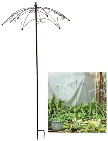 Schwarzes Garten-Rankgitter, 180 cm hoch, gewölbter Zaun für Kletterpflanzen, dekoratives Rankgitter für Terrasse, Rasen, Hof, Hinterhof, Wandhalterungen im Lieferumfang enthalten
