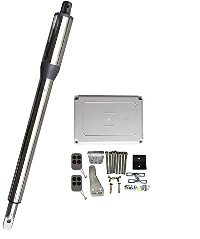 Cierrapuertas Automático, Peso de una sola puerta 15 0kg DC 24V Abridor de motor de puerta de giro Conecte con sistema de control de acceso de bloqueo eléctrico PKM-C01-L(Multicolor)
