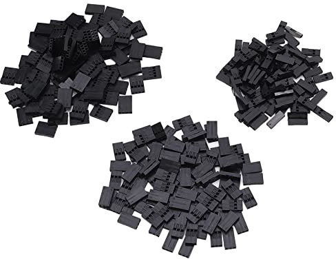 300 Pieces Patch Wire Connector Connector for Fax Machines and Electronic Toys 2 3 4 Pin Connector