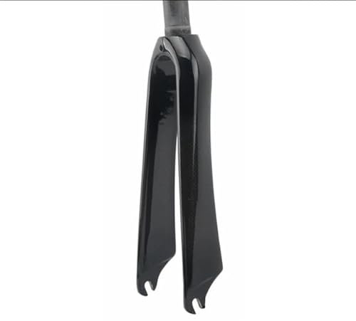 WANGSHAOWEI Fahrrad Gabel Carbon Faser Fahrrad Gabel for Kinder BMX Klapp Road MTB Bike Gabel V Bremse for Rad 14 16 18 20 22 Zoll Fahrradgabeln(Gloss 74 16inch)