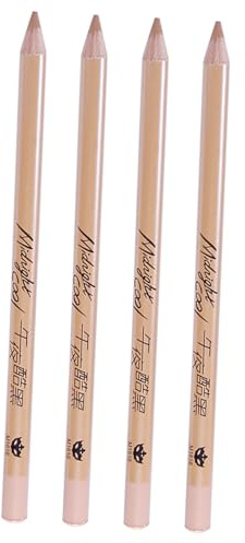 WOONEKY 4 Stück-pack Concealer Stifte zur Abdeckung von Augenringen und Sommersprossen Wasserfest Tragbar für Geschäftsreisen und Reisen