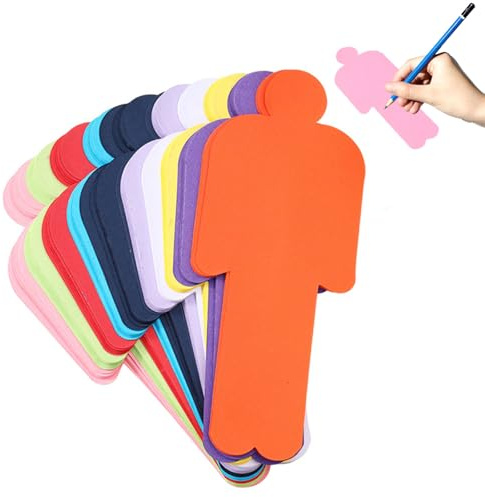 Cartes de Modération Humaines 250 Pièces,Cartes de Présentation Fiches Vierges,Flash Cards,Papier Vierges pour Bureau École Présentation Conférence,10 Couleurs