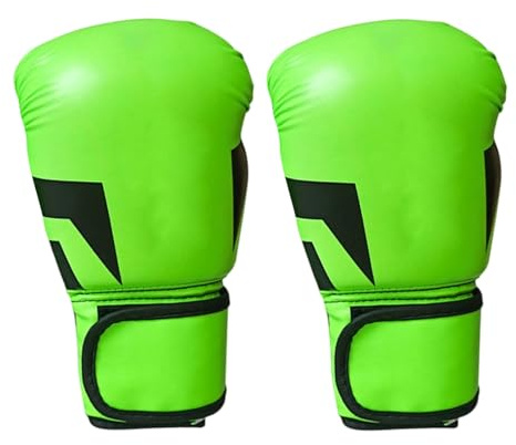 AMISENK Guanti da boxe sportivi per bambini, comodi guanti da combattimento per principianti, guanti da sacco pesante, in pelle PU, combattimento, allenamento duraturo, sparring