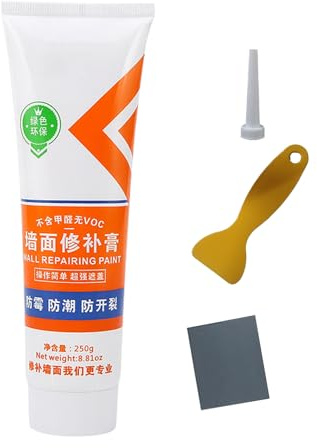 Stucco Per Riempimento di Fori In Muro Di Gesso,Kit Pasta Ad Asciugatura Rapida Per Crepe,Riempimento Per Muri In Gesso | Per Bagno Cucina Garage Seminterrato Camera Da Casa
