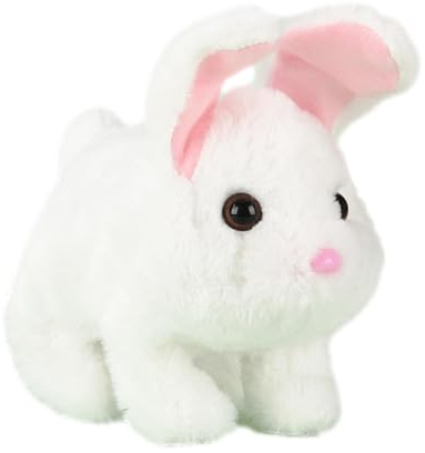 Interactive Pets for Kids Walking Bunny Stuffed Animal with Sound