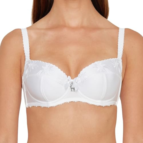 Susa Dam-Dirndl-BH, Vit (vit 003), 80A