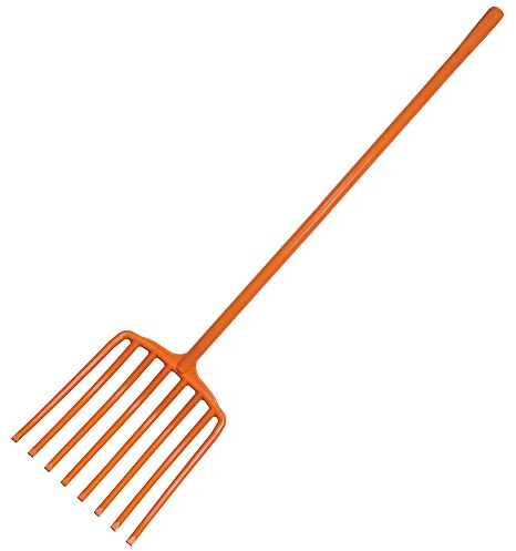 A.M. Leonard All Poly Scoop Fork, 8 Tine, 63 Inches Long